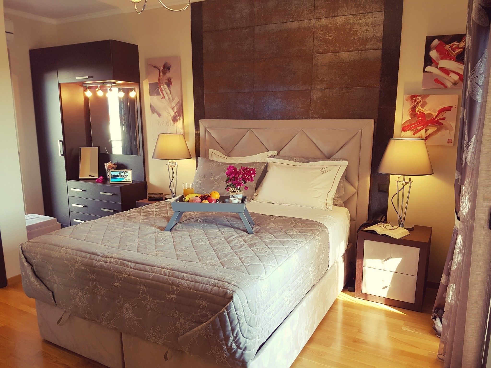 Vila Deluks, 4 kamar tidur, pemandangan gunung, di pinggir kolam renang | 4 kamar tidur, seprai premium, dan selimut bulu angsa