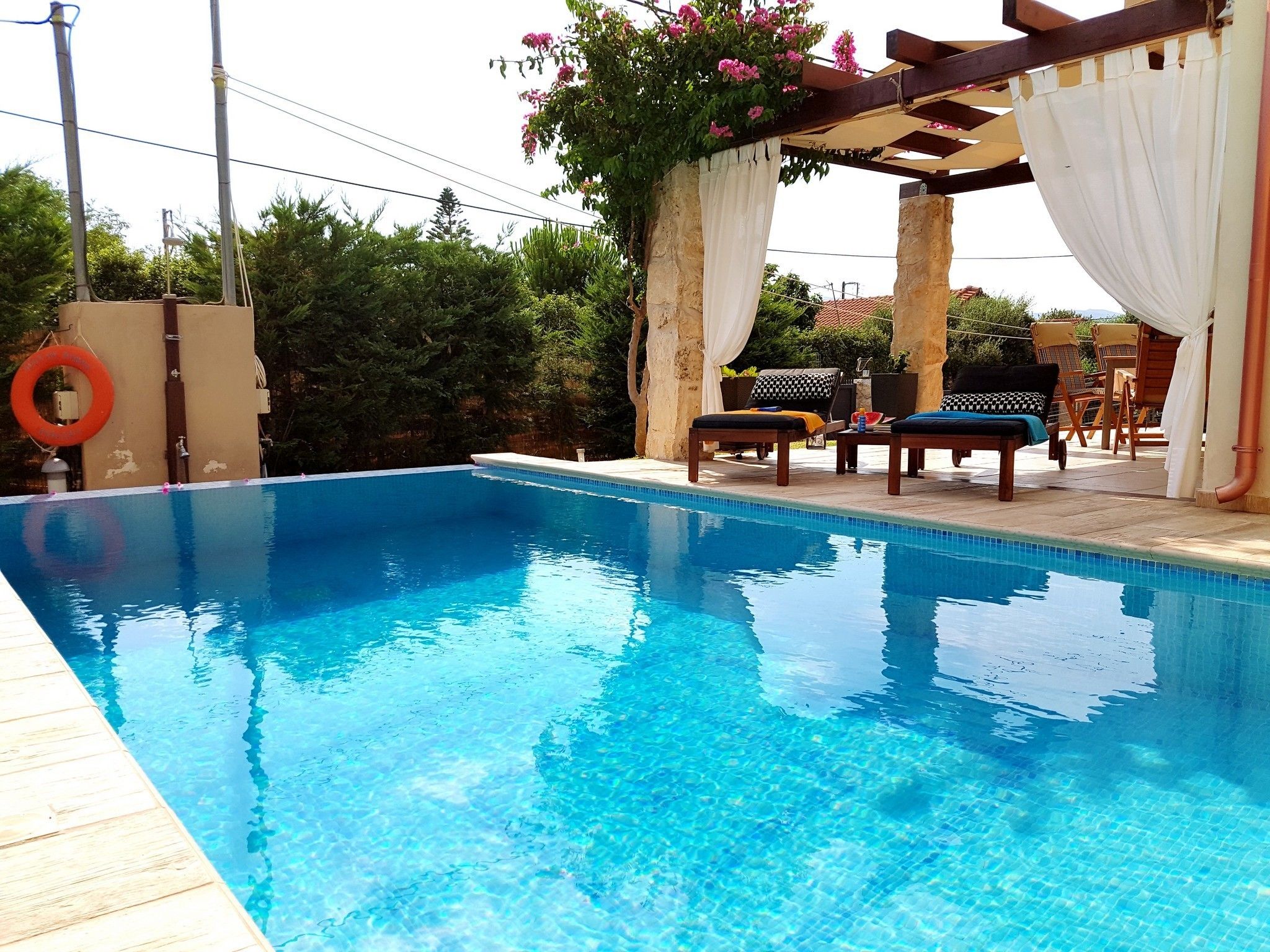 Deluxe Villa, 4 Bedrooms, Mountain View, Poolside | Terrace/patio