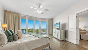 Appartamento Signature, 2 camere da letto, balcone, vista spiaggia | 2 camere, con stile personalizzato, con arredamento individuale