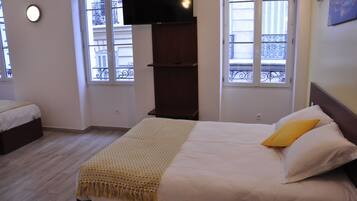 Soundproofing, cribs/infant beds, free WiFi, bed sheets