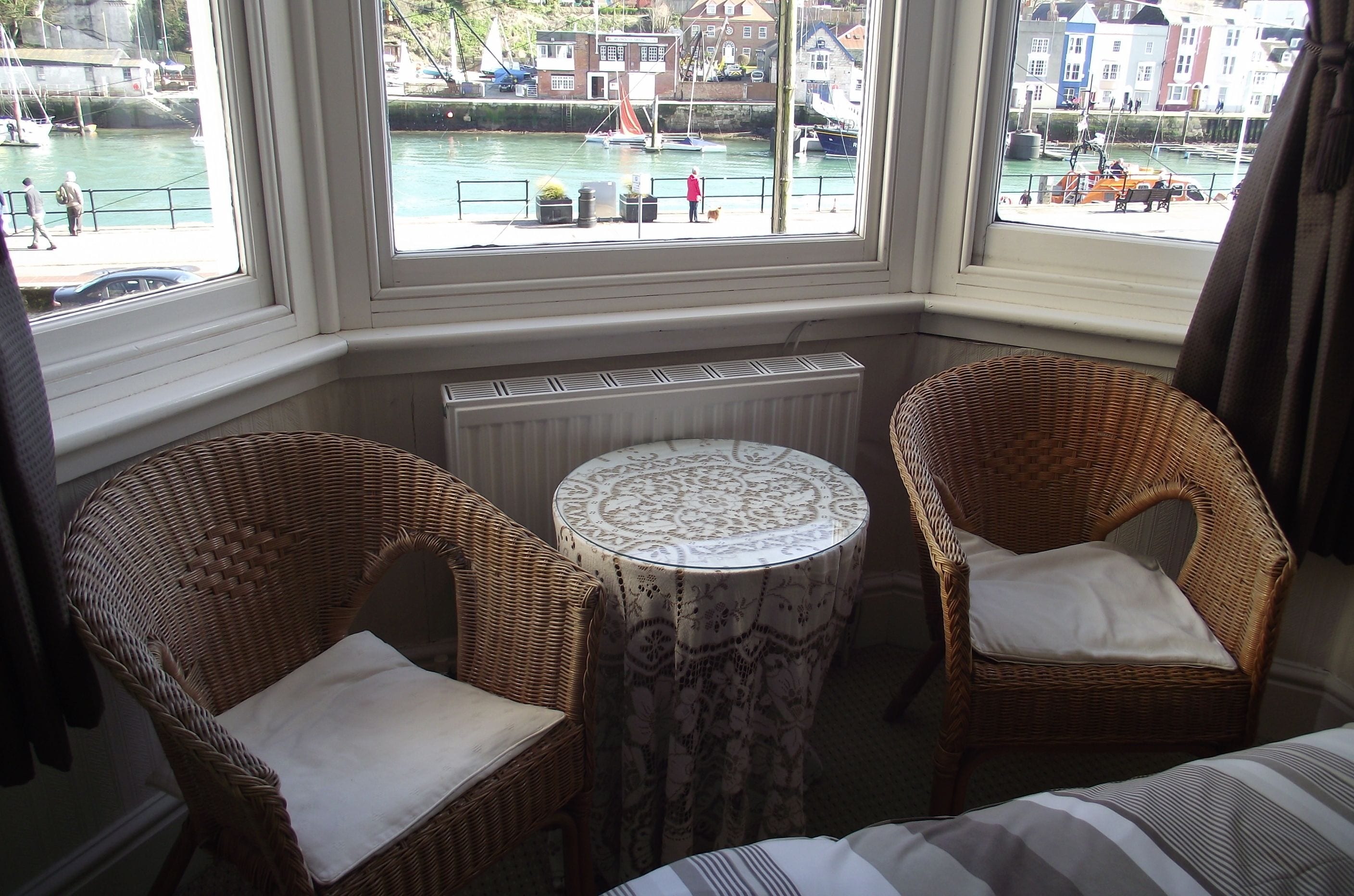 华丽双床房, 海港景观 | 办公桌、熨斗/熨板、免费 WiFi、床单