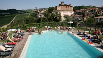 Seasonal outdoor pool