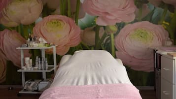 Behandlungsräume für Paare, Körperbehandlungen, Aromatherapie