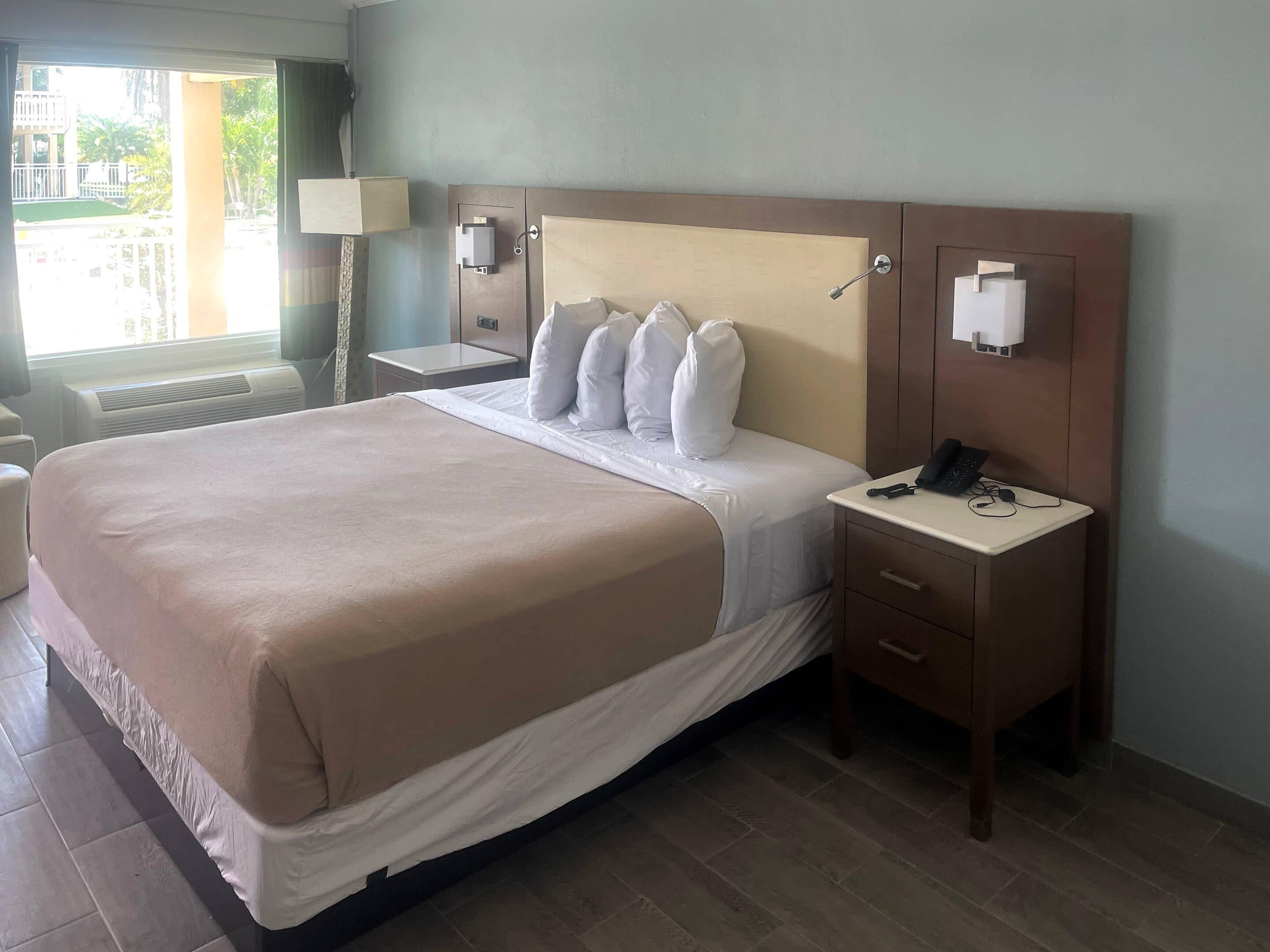 Room, 1 King Bed, Accessible, Non Smoking | Iron/ironing board, free WiFi, bed sheets