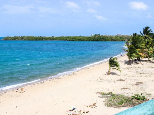 Apartment, 2 Bedrooms | Beach | On the beach, white sand