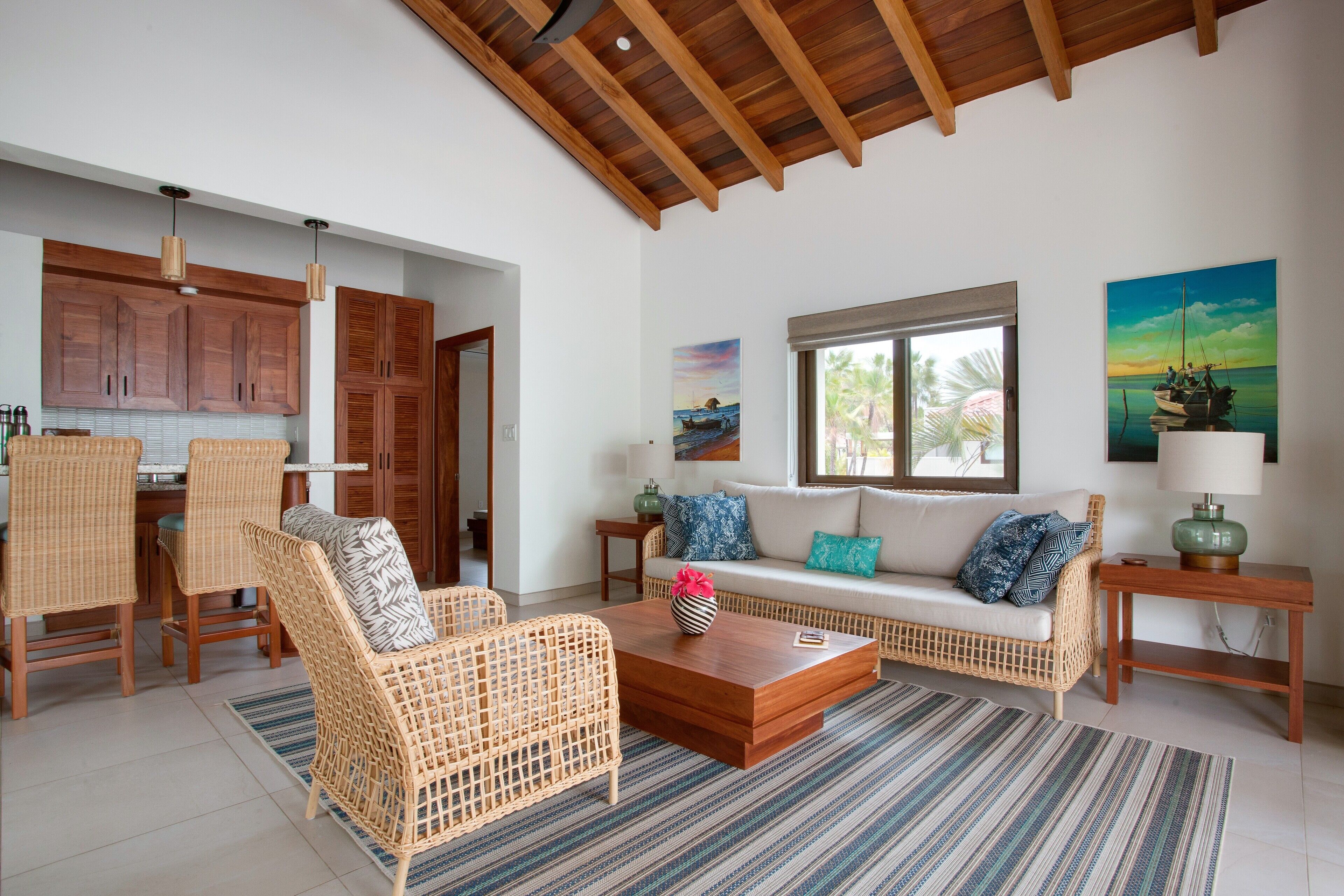 one bedroom beach house with pool, beach view | 1 bedroom, in-room safe, iron/ironing board, free wifi