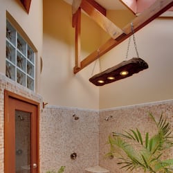 3 Bedroom Beach Villa with Pool | Bathroom | Separate tub and shower, deep soaking tub, free toiletries, hair dryer