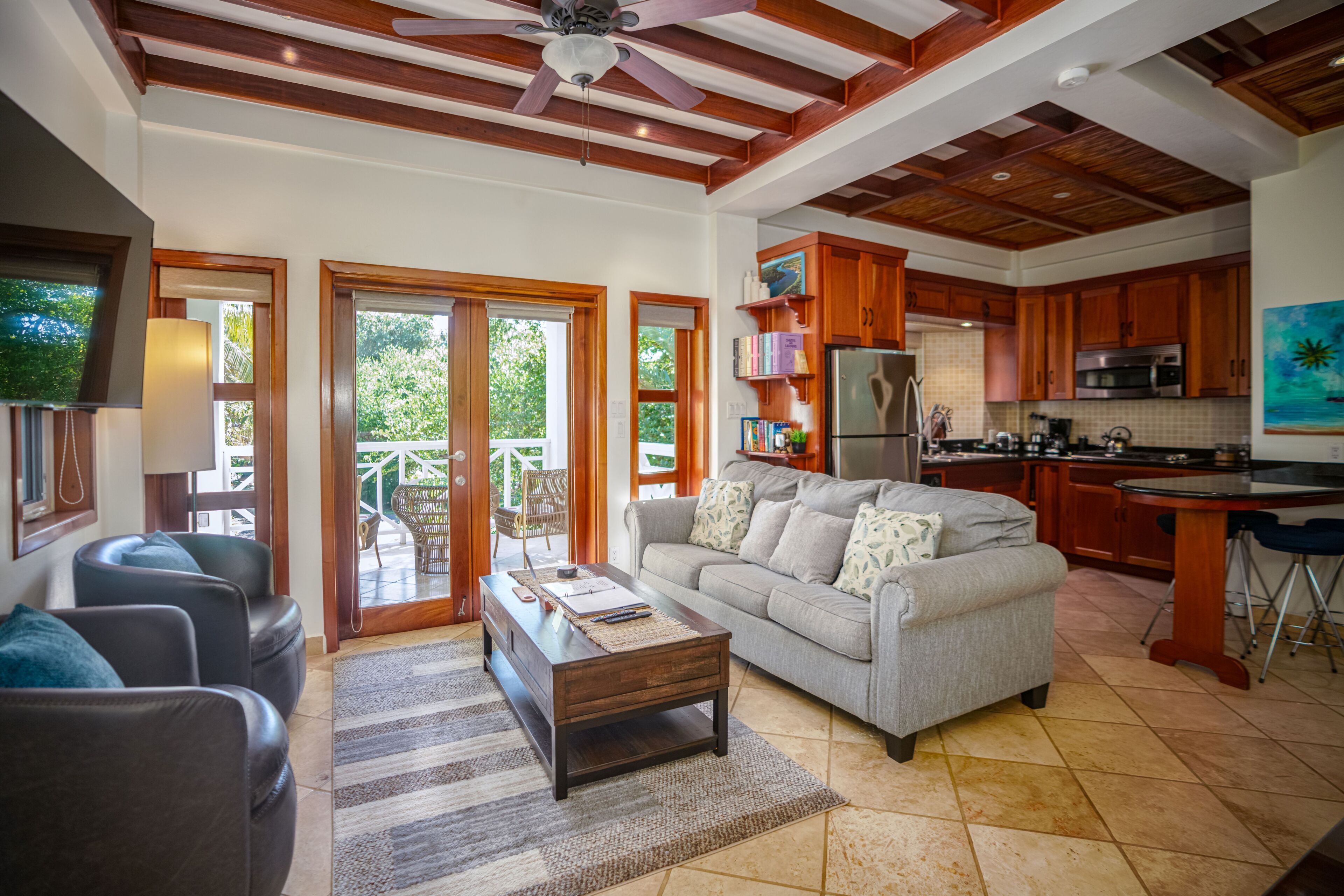 2 Bedroom Treetop Villa | In-room safe, iron/ironing board, free WiFi, bed sheets