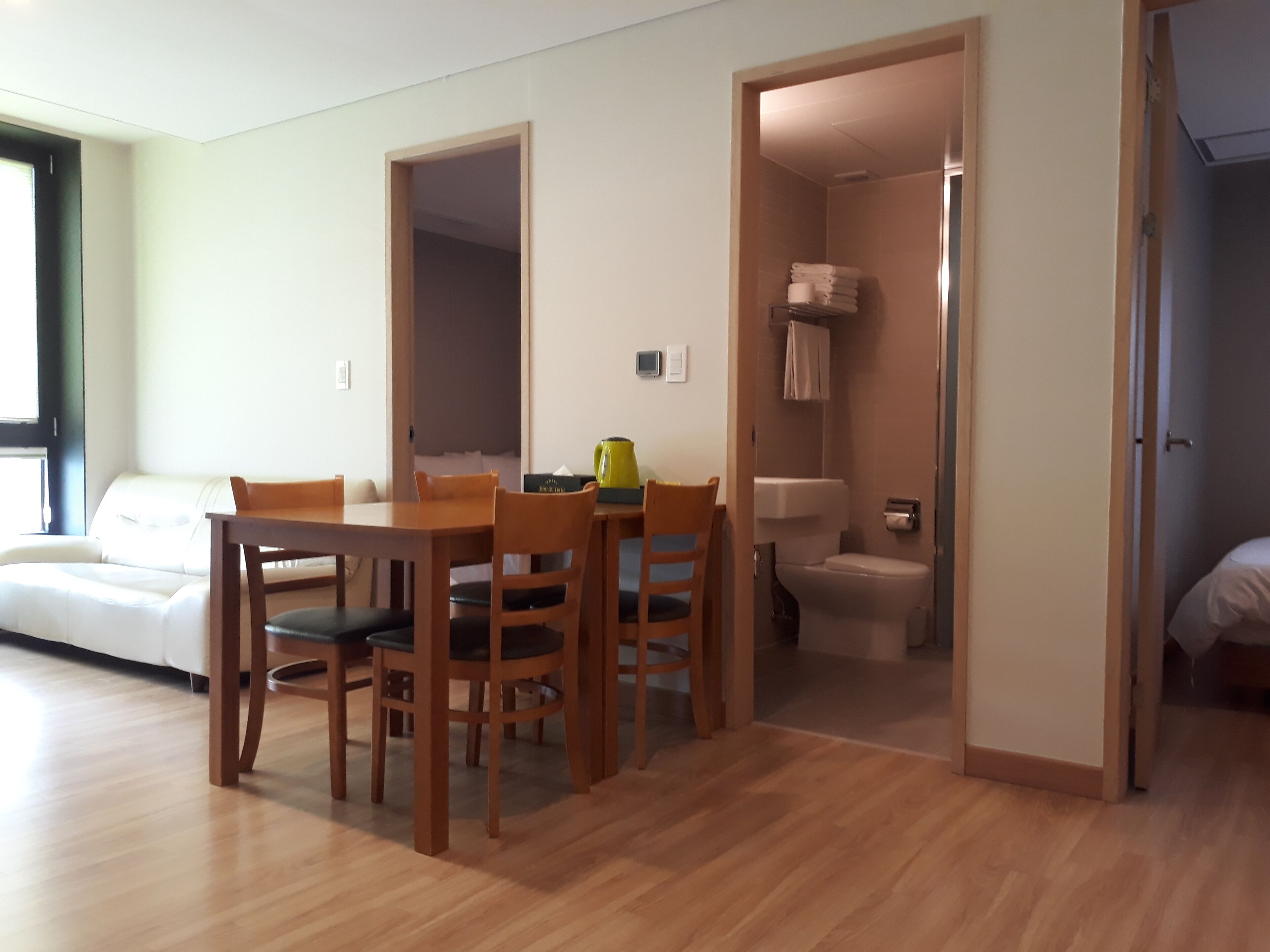 family studio suite, 2 bedrooms | living area | flat-screen tv