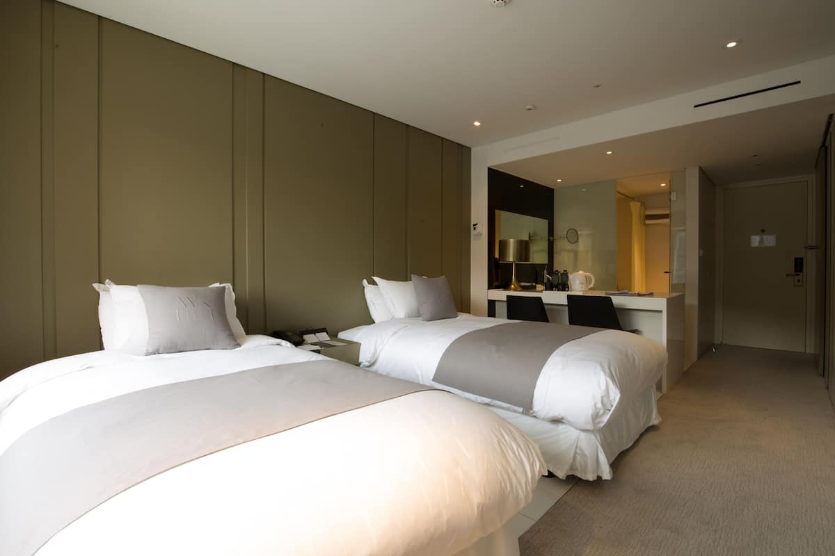 1 Schlafzimmer, hochwertige Bettwaren, Minibar, Zimmersafe