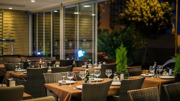 Dîner servi sur place