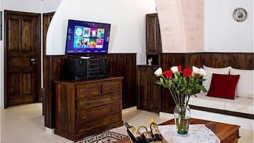 Vila, 3 kamar tidur | Area keluarga | Televisi layar datar 32-inci dengan saluran TV satelit dan TV plasma