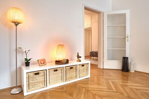 Apartament familiar, 2 dormitoris, zona de pati (Lodge) | Equipament de l'habitació