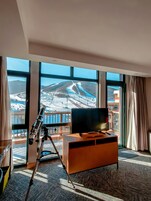 ルーム 1 ベッドルーム (View) | 高級寝具、羽毛の掛け布団、セレクト コンフォート製ベッド、セーフティボックス (室内)