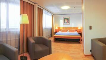 Desk, soundproofing, iron/ironing board, free cribs/infant beds