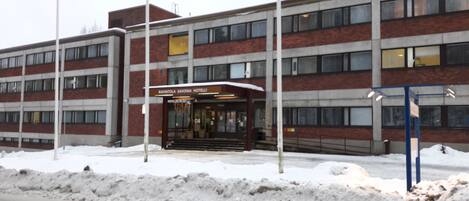 Fachada de la propiedad