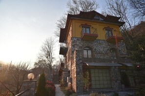 Fassade der Unterkunft