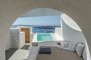 Grand Villa | Terrace/patio - Thera Villas (Santorini)