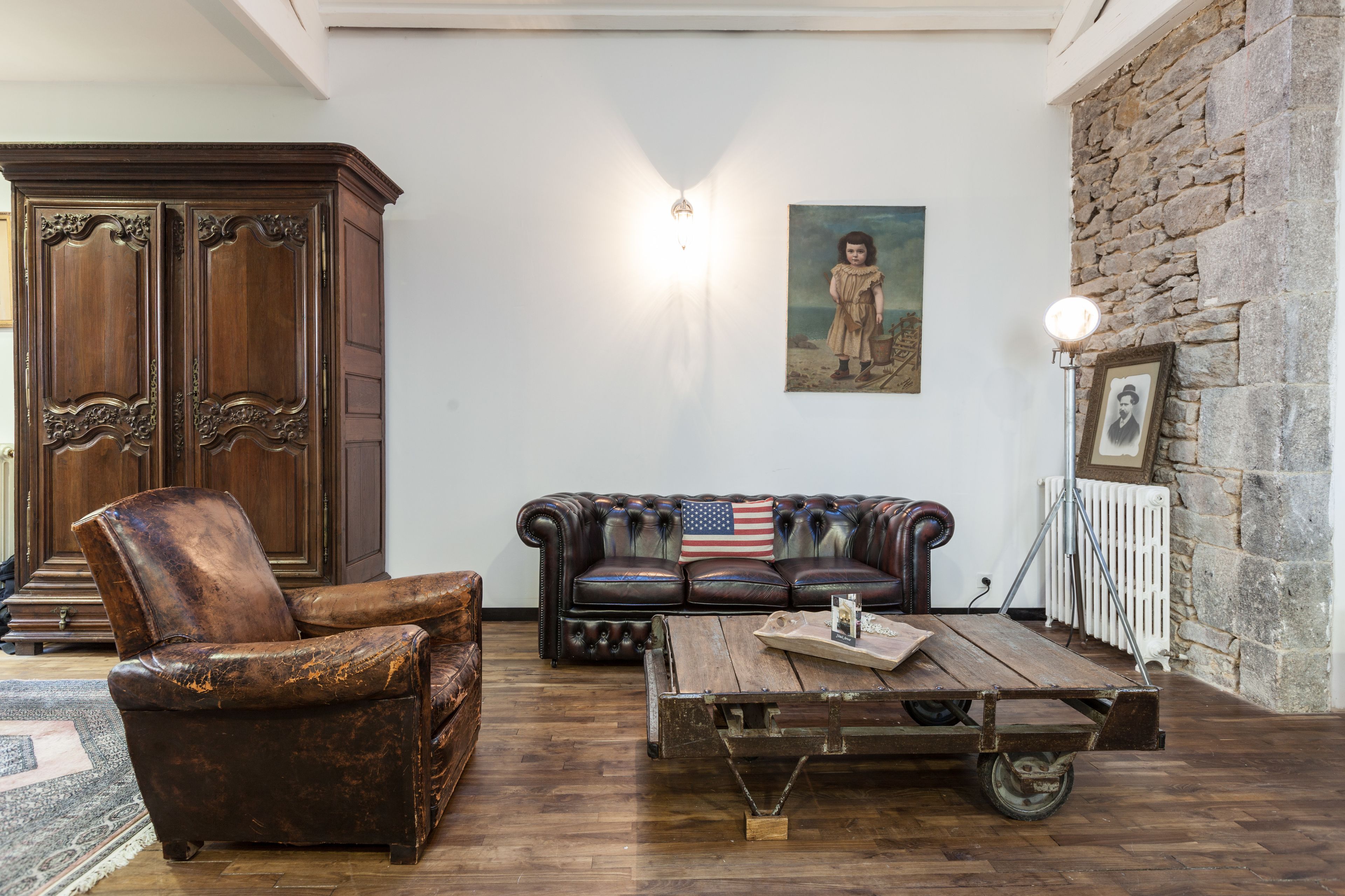 Loft | Area keluarga | TV layar datar