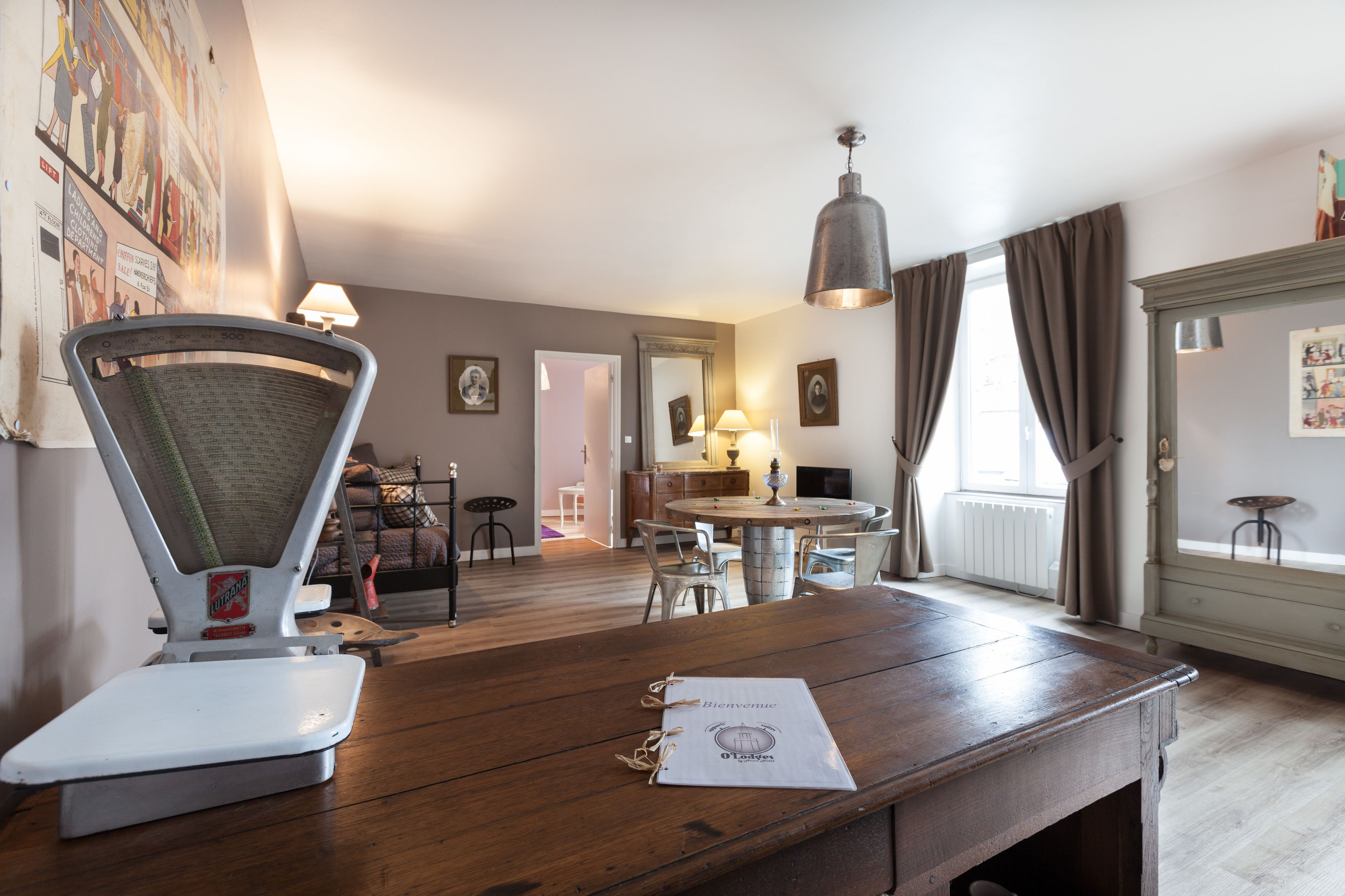 Apartment (L Epicerie) | Living area | Flat-screen TV