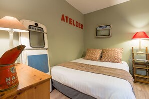 Studio (L'atelier) | 1 Schlafzimmer, hochwertige Bettwaren, individuell dekoriert