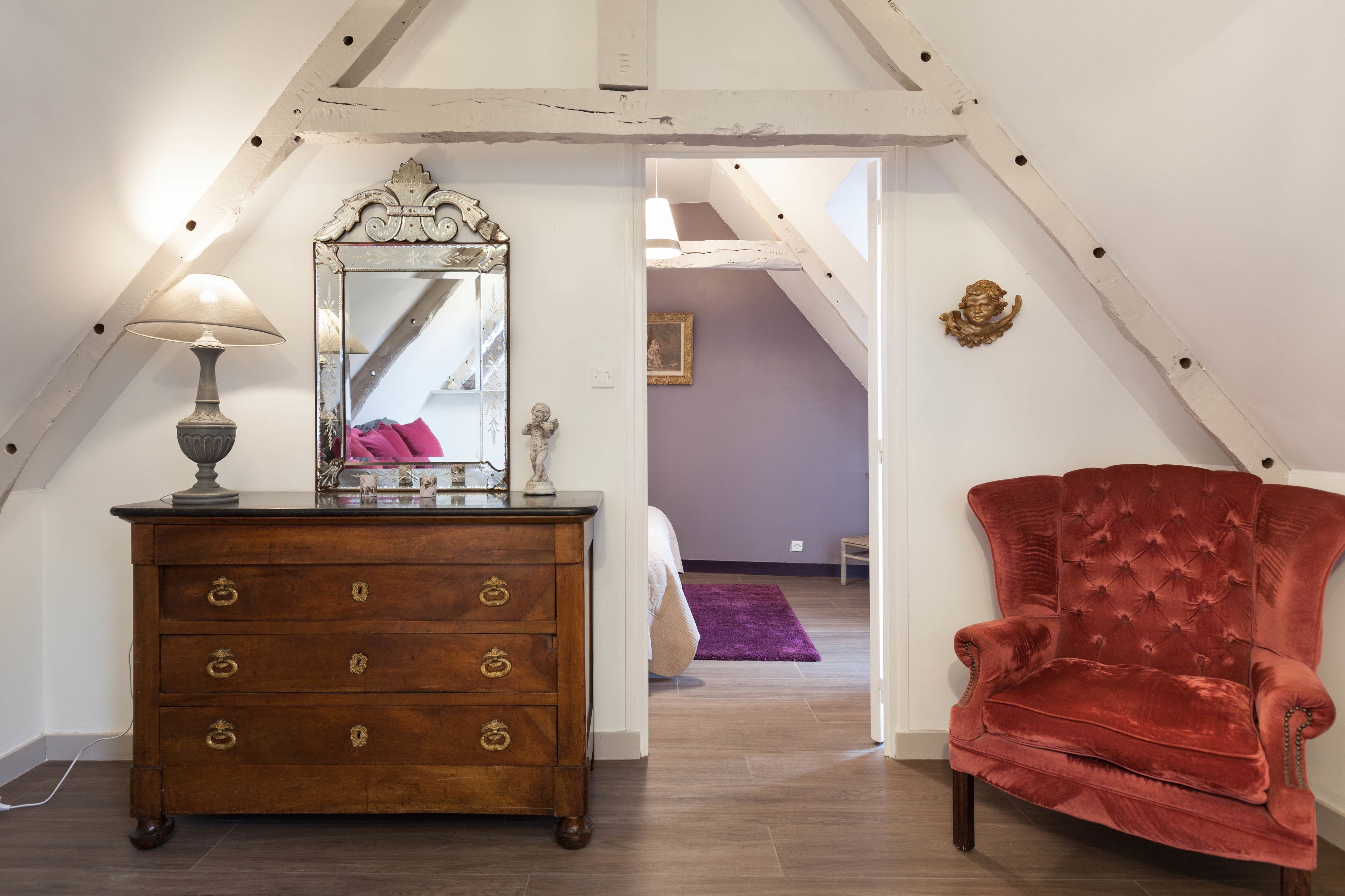 Apartment (La Belle epoque) | Living area | Flat-screen TV