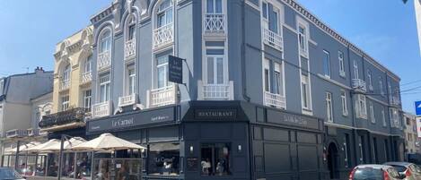 Voorkant van accommodatie