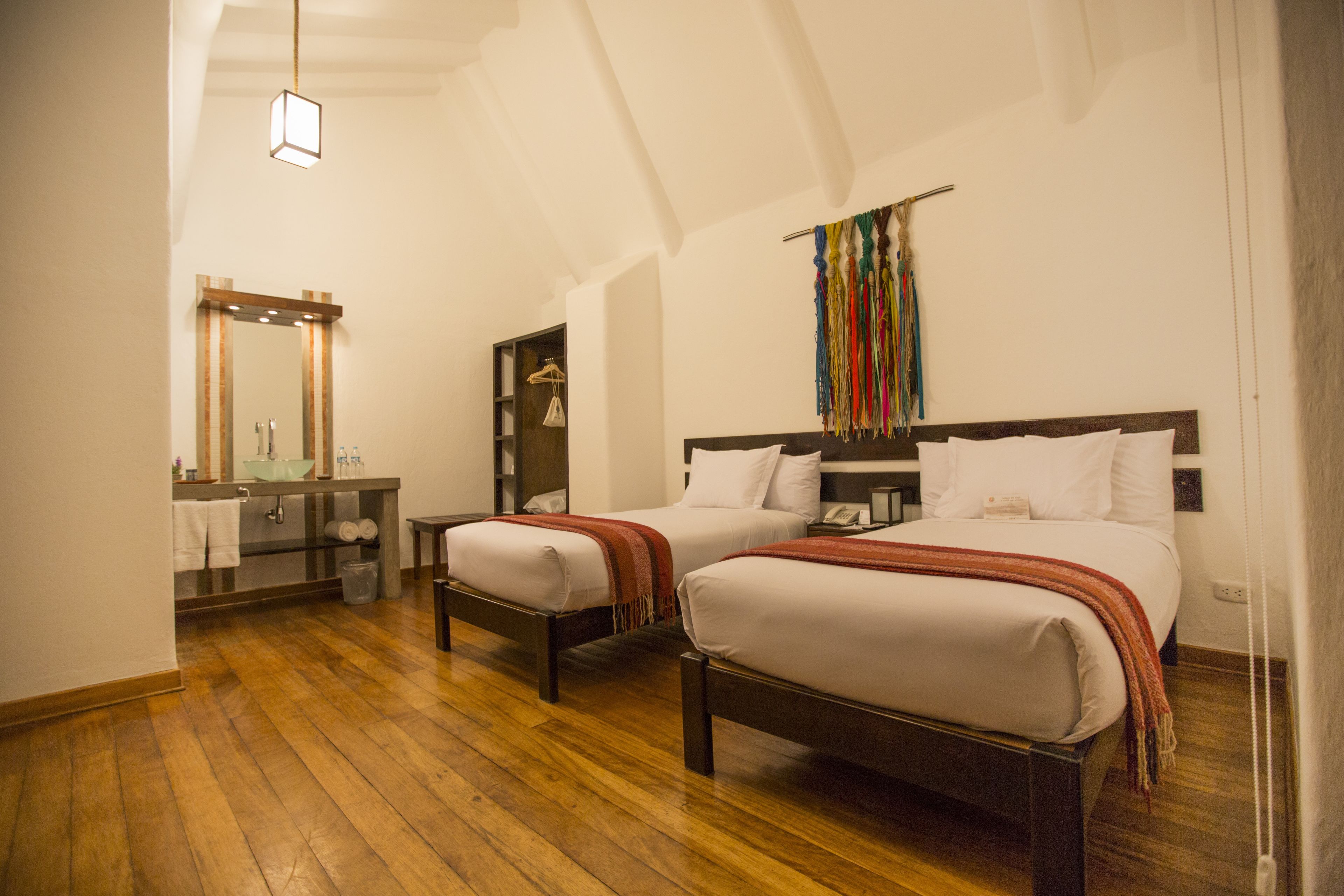 standard double room | in-room safe, bed sheets