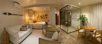 Minibar, escritorio, wifi gratis y ropa de cama 