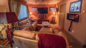 Fireplace - Kenai Magic Lodge (Sterling)