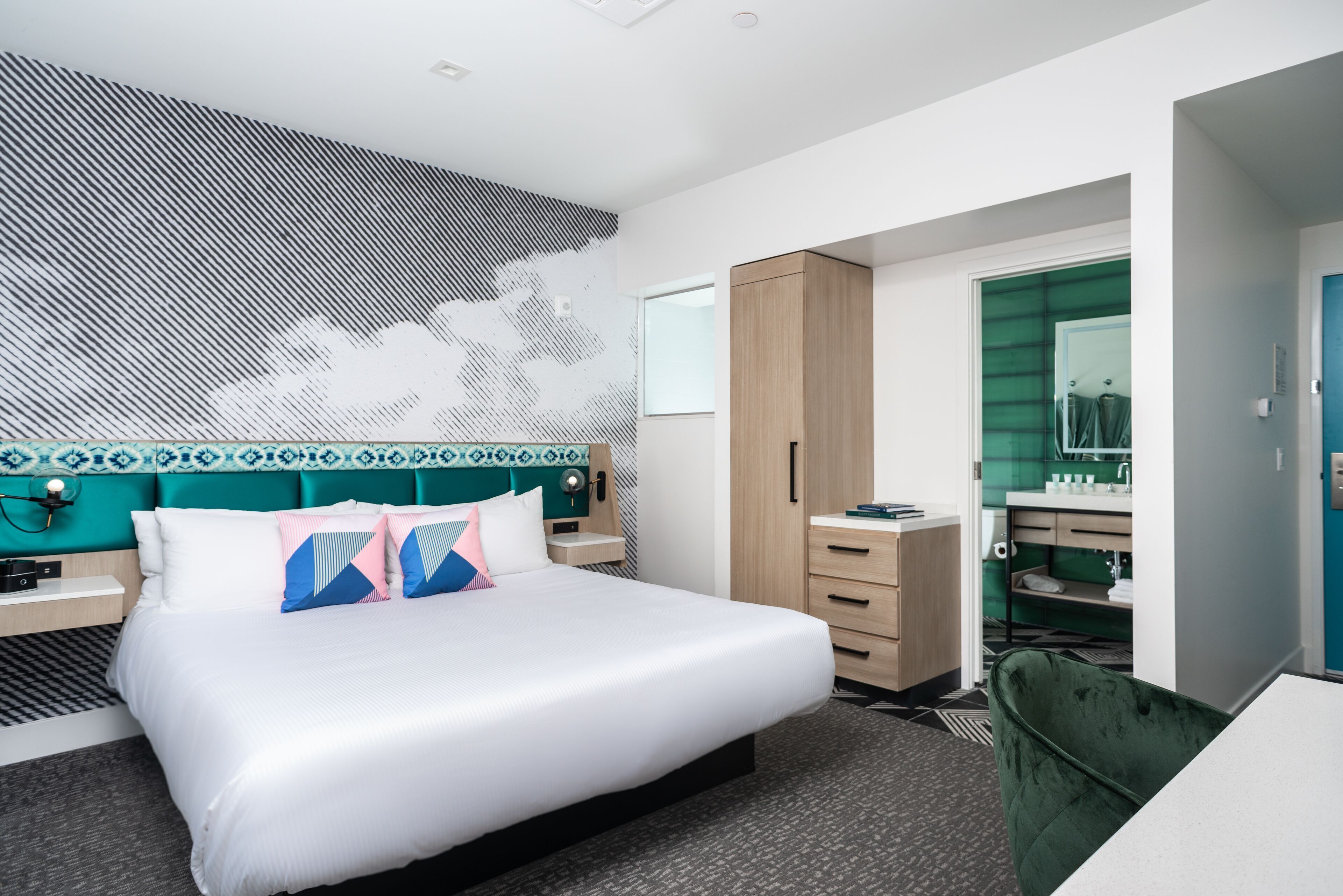 Blackout curtains, iron/ironing board, free WiFi, bed sheets