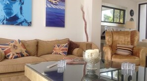 Apartment, Sea View | Living room | Flat-screen TV - Tyne Beach Terrace Apartments & Houses (Freeport)