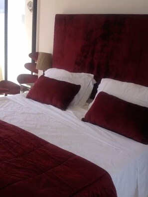 Departamento, vista al mar | 2 habitaciones, tabla de planchar con plancha y wifi gratis 
