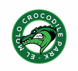 A logo with a crocodile head and the text "Crocodile Park". - El´molo Crocodile Park and Lodge (Bondo)