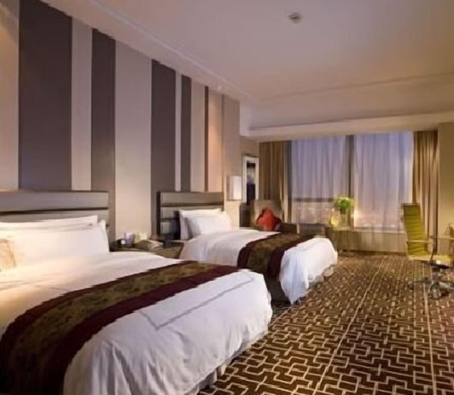 Minibar, in-room safe, desk, blackout curtains