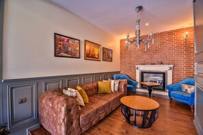 Sala de estar en el lobby