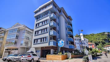 Façade de l’hébergement