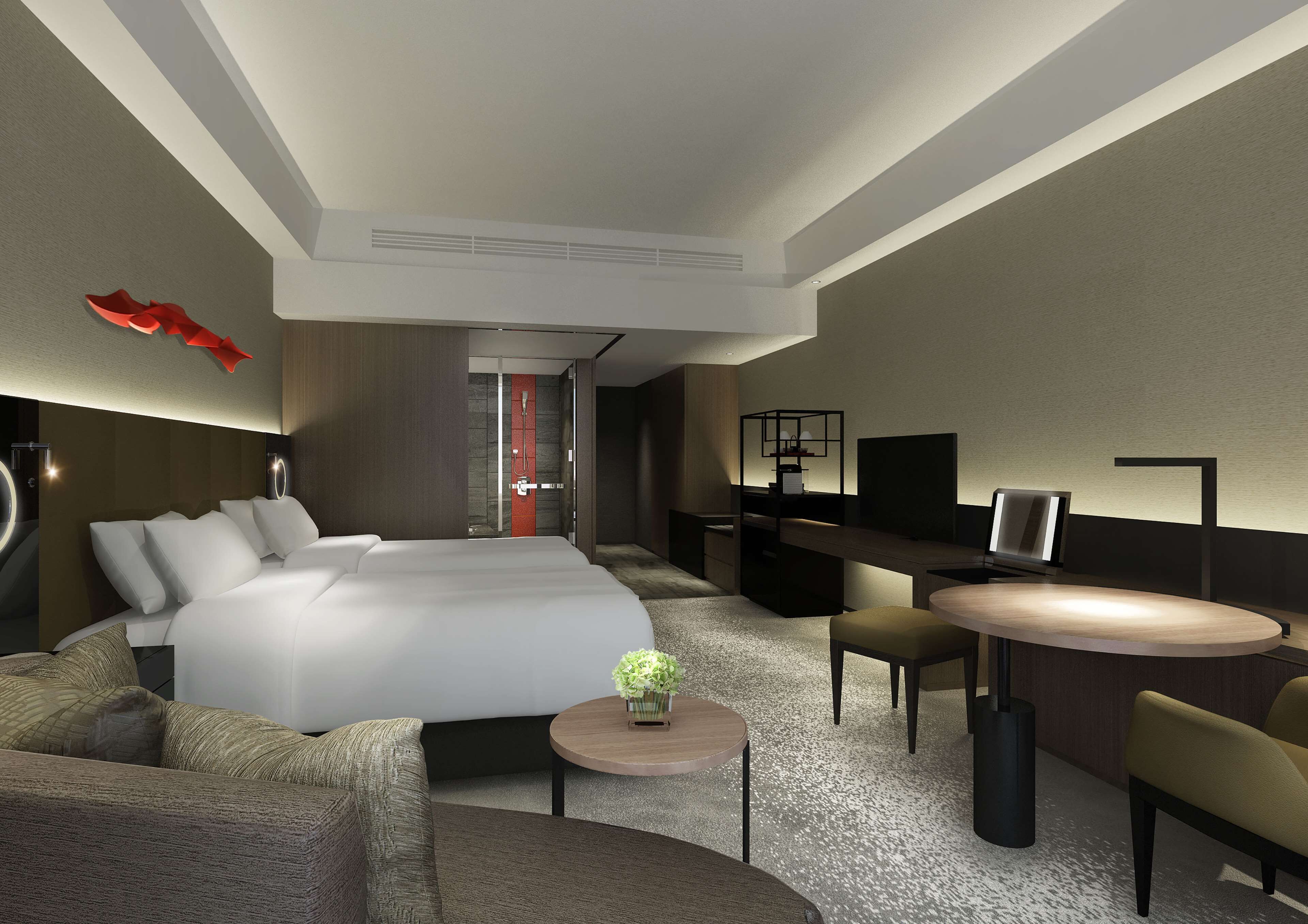 Premium bedding, minibar, in-room safe, desk