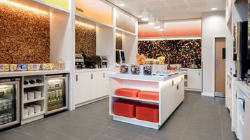 Free daily on-the-go breakfast