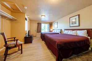 Room, Non Smoking, Kitchenette (2 Full Beds) | In-room safe, iron/ironing board, free WiFi, bed sheets