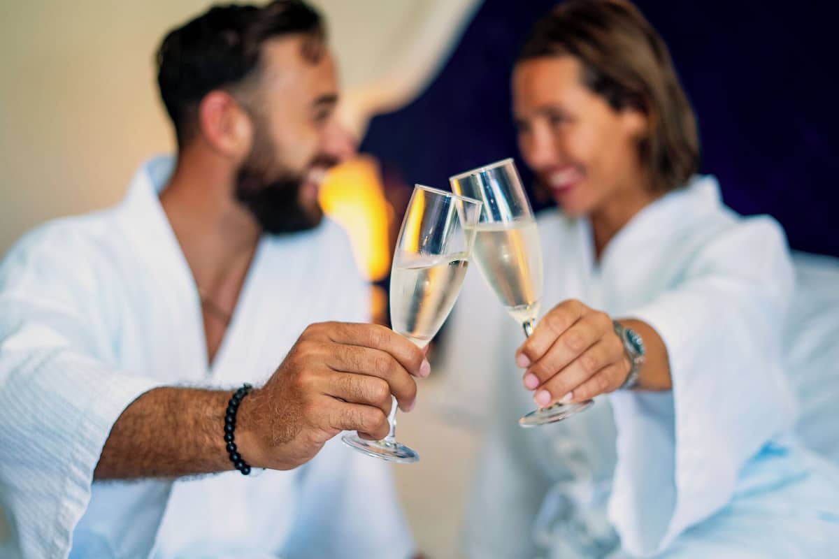 Twice the Spice Package - Temptation + Desire Pearl | Hypo-allergenic bedding, minibar, in-room safe, individually decorated