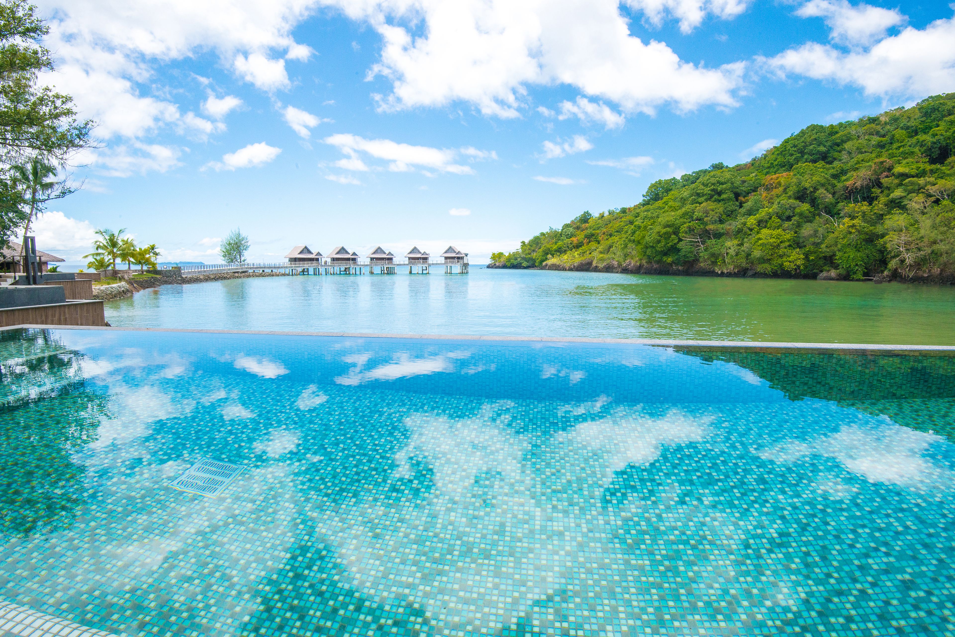 lagoon view pool villa | terrace/patio