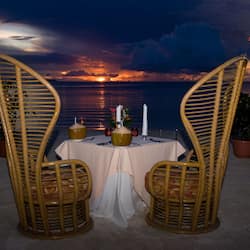 Couples dining