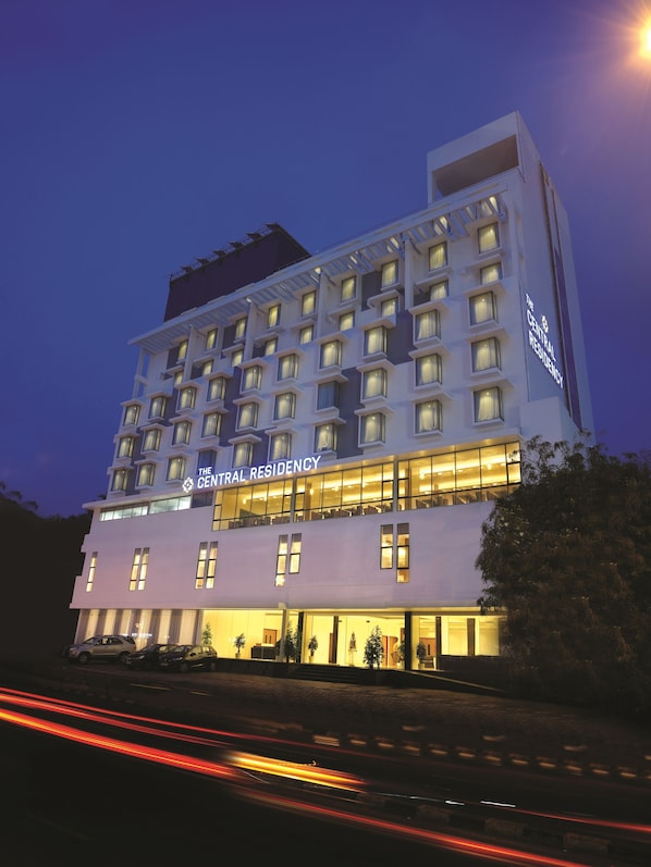 Front of property – evening/night
