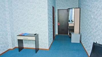 Desk, iron/ironing board, cots/infant beds, rollaway beds