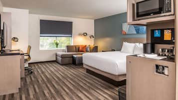 In-room safe, desk, blackout drapes, iron/ironing board