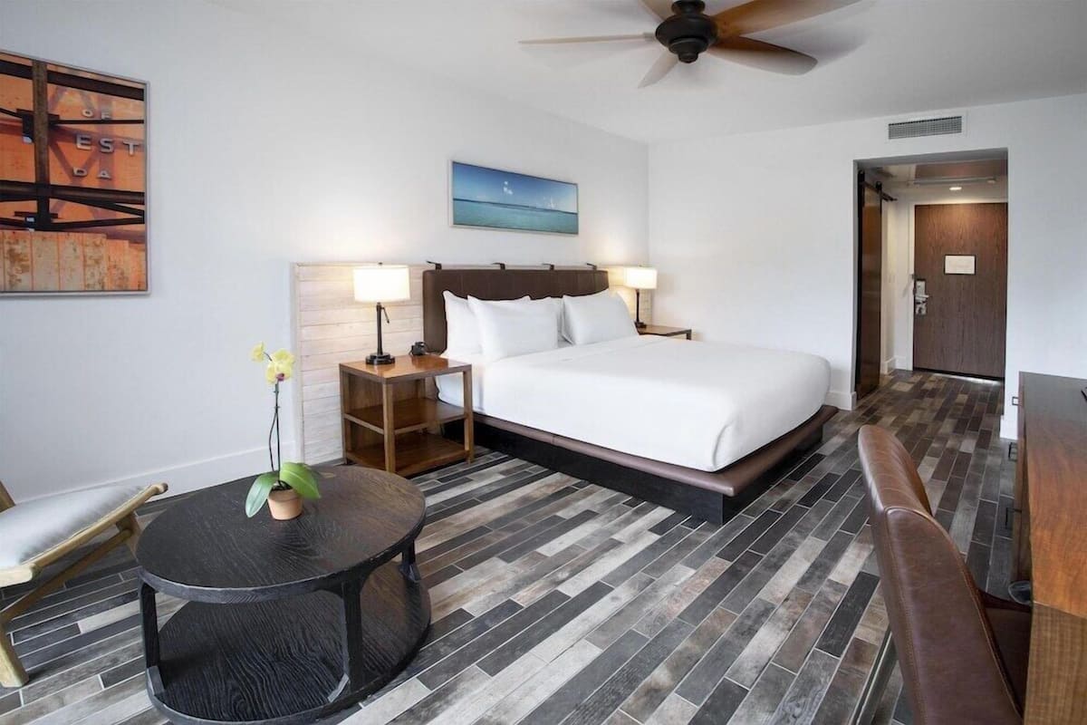 Premium bedding, pillowtop beds, in-room safe, desk