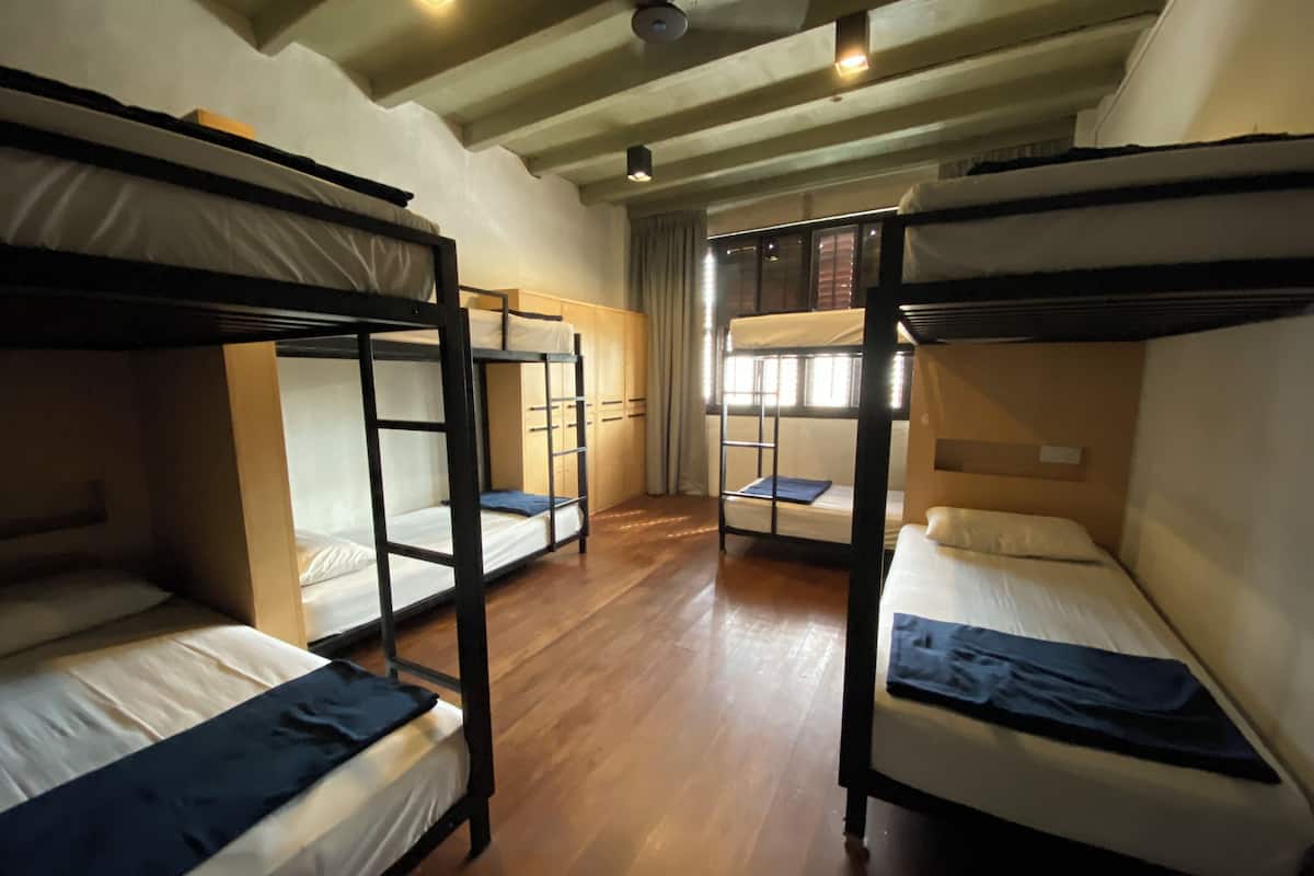 Phòng tập thể, phòng tập thể nam và nữ (1 Bed in 8-Bed) | Bộ đồ giường cao cấp, bàn ủi/dụng cụ ủi quần áo 