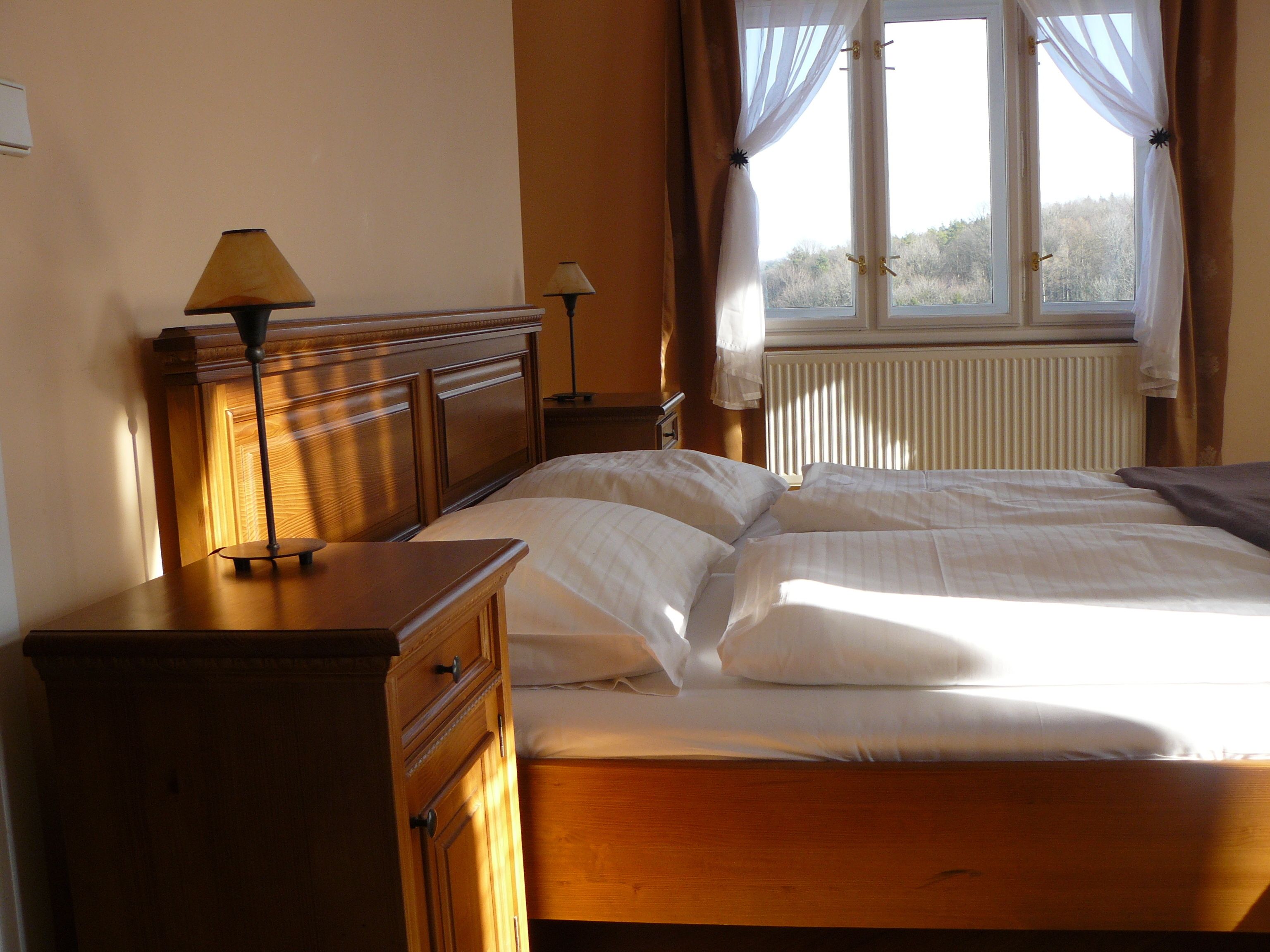 desk, blackout curtains, iron/ironing board, free wifi