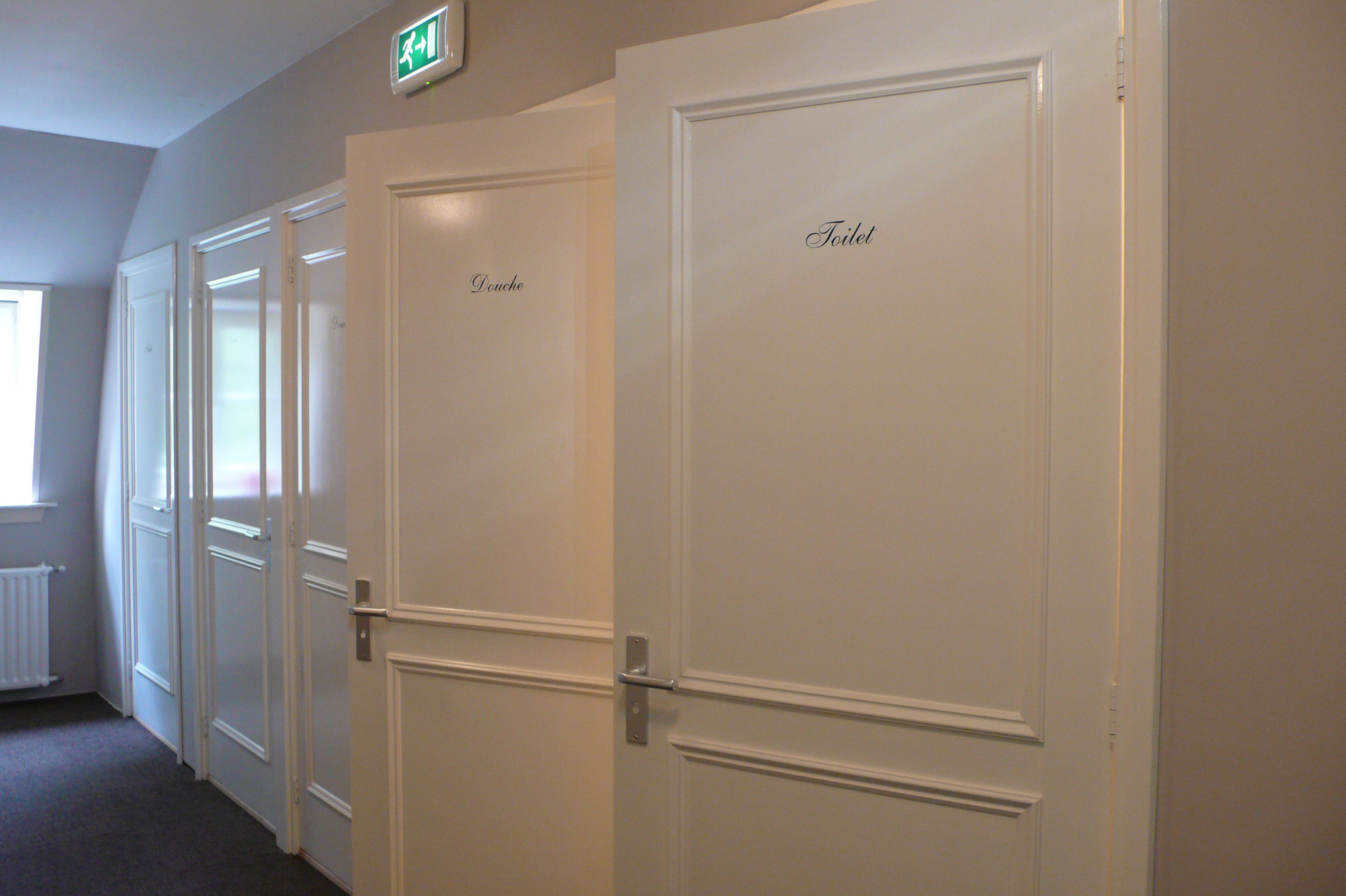 double room, shared bathroom | bathroom | designer toiletries, hair dryer, towels